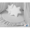 Set: Betthimmel + Spielmatte + Kissen - grau