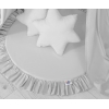 Set: Betthimmel + Spielmatte + Kissen - grau