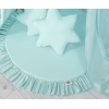 Set: Betthimmel + Spielmatte + Kissen - minze