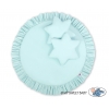 Set: Betthimmel + Spielmatte + Kissen - minze