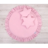 Set: Betthimmel + Spielmatte + Kissen - rosa