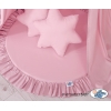 Set: Betthimmel + Spielmatte + Kissen - rosa