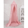 Set: Betthimmel + Spielmatte - alt rosa