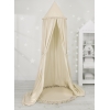 Set: Betthimmel + Spielmatte - beige