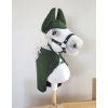 Set für Hobby Horse A3: Fleecedecke + Ohrenschützern - Khaki