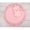 Set: Kinderzimmer Betthimmel + Spielmatte + Kissen - altrosa