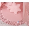 Set: Kinderzimmer Betthimmel + Spielmatte + Kissen - altrosa