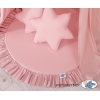 Set: Kinderzimmer Betthimmel + Spielmatte + Kissen - altrosa