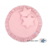 Set: Kinderzimmer Betthimmel + Spielmatte + Kissen - altrosa