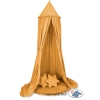 Set: Kinderzimmer Betthimmel + Spielmatte + Kissen - honiggelb