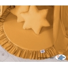 Set: Kinderzimmer Betthimmel + Spielmatte + Kissen - honiggelb