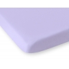 Spannbettlaken aus Baumwolle 120x60cm lilac