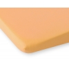 Spannbettlaken aus Baumwolle 120x60cm orange