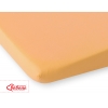 Spannbettlaken aus Baumwolle 120x60cm orange