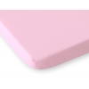 Spannbettlaken aus Baumwolle 120x60cm rosa