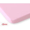 Spannbettlaken aus Baumwolle 120x60cm rosa