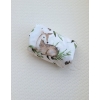 Spannbettlaken aus Baumwolle für Stubenwagen 75x35 cm - Woodland grün