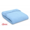 Spannbettlaken aus Frottee 140x70cm - Blau