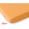 Spannbettlaken aus Frottee 140x70cm - Orange