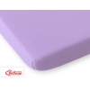 Spannbettlaken aus jersey 120x60cm - Lila