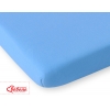 Spannbettlaken aus jersey 140x70cm - Blau