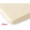 Spannbettlaken aus jersey 140x70cm - Creme