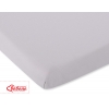 Spannbettlaken aus jersey 140x70cm - grau