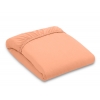 Spannbettlaken aus jersey für Babybett 140x70cm - orange