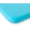 Spannbettlaken aus jersey für Babybett 140x70cm - turquoise