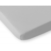 Spannbettlaken aus jersey - grau