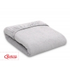 Spannbettlaken Babybett aus Frottee 120x60cm - Grau
