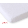 Spannbettlaken Babybett aus Frottee 140x70cm - Weiß
