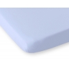 Spannbettlaken für Babybett 140x70cm aus Baumwolle 140x70cm blau