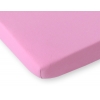 Spannbettlaken für Babybett aus jersey 140x70cm - Rosa