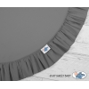 Spielmatte mit Rüsche - anthrazit