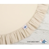 Spielmatte mit Rüsche - beige