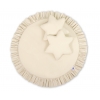 Spielmatte mit Rüsche - beige