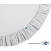 Spielmatte mit Rüsche - grau