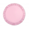 Spielmatte mit Rüsche - rosa