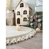 Spielmatte rund 105x105 cm VELVET Creme
