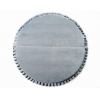 Spielmatte VELVET Grau rund 105x105