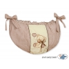 Spielzeugtasche - Bär mit Schleife braun
