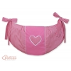 Spielzeugtasche - Hängende Herzen dunkel rosa kariert