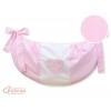 Spielzeugtasche - Hängende Herzen rosa gestreift