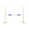 Sprunghindernis für Hobby-Pferd 160 cm x 120 cm - blau