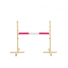 Sprunghindernis für Steckenpferde Hobby Horse 80 cm inkl. Stange 50mm - rosa