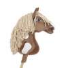 Steckenpferd Braun mit helle Mähne