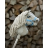 Steckenpferd für Sport Hobbyhorse - Cremello Pferd A4