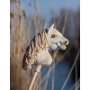 Steckenpferd für Sport Hobbyhorse - Cremello Pferd A4
