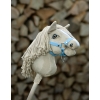 Steckenpferd für Sport Hobbyhorse - Cremello Pferd A4